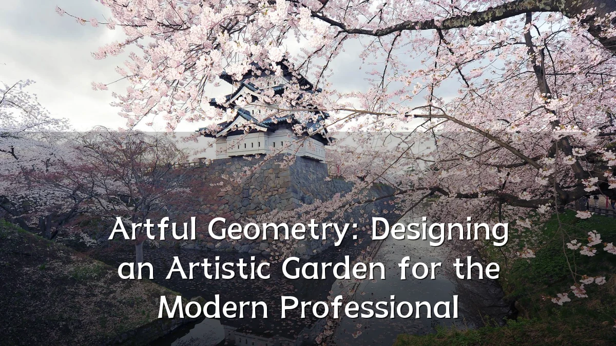 Artful Geometry: Designing an Artistic Garden for the Modern Professional