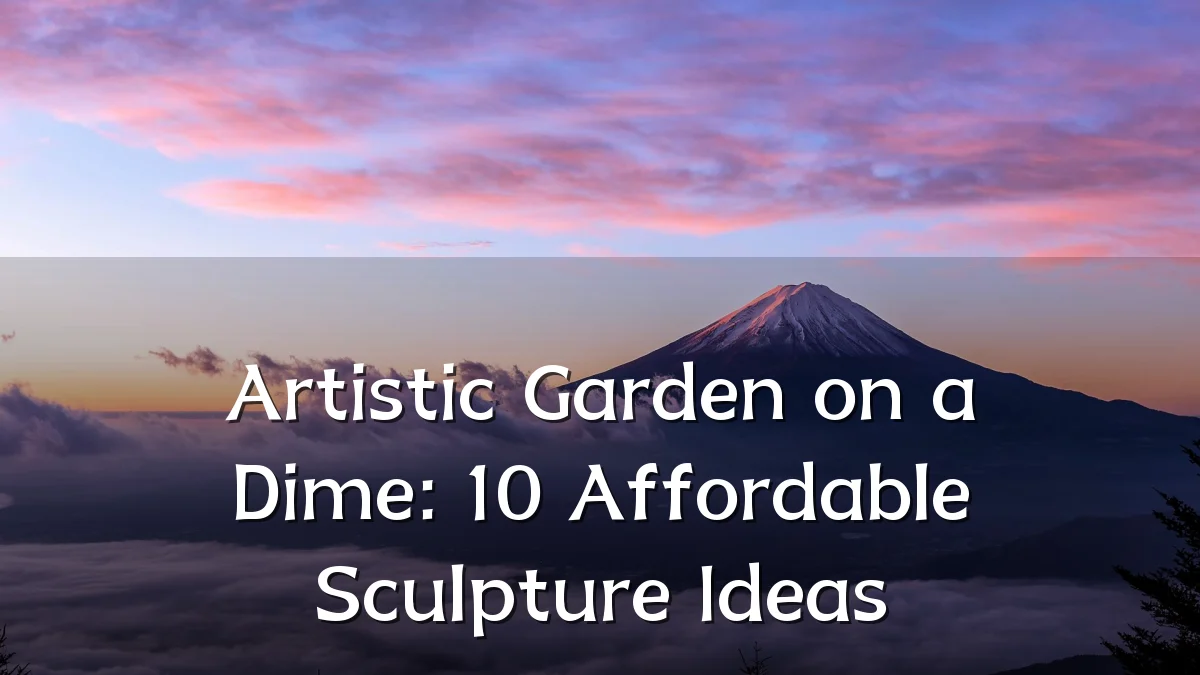 Artistic Garden on a Dime: 10 Affordable Sculpture Ideas