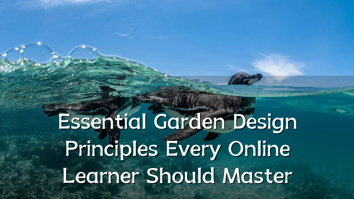 Essential Garden Design Principles Every Online Learner Should Master