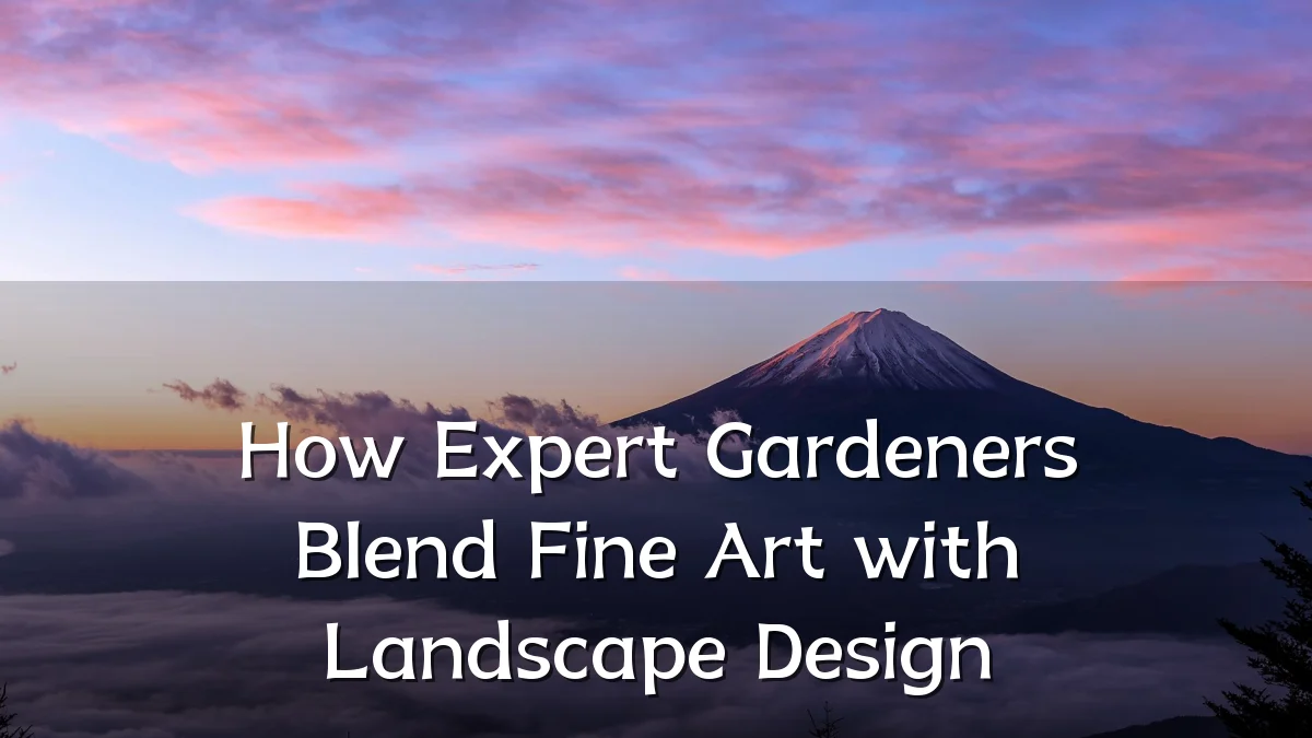 How Expert Gardeners Blend Fine Art with Landscape Design