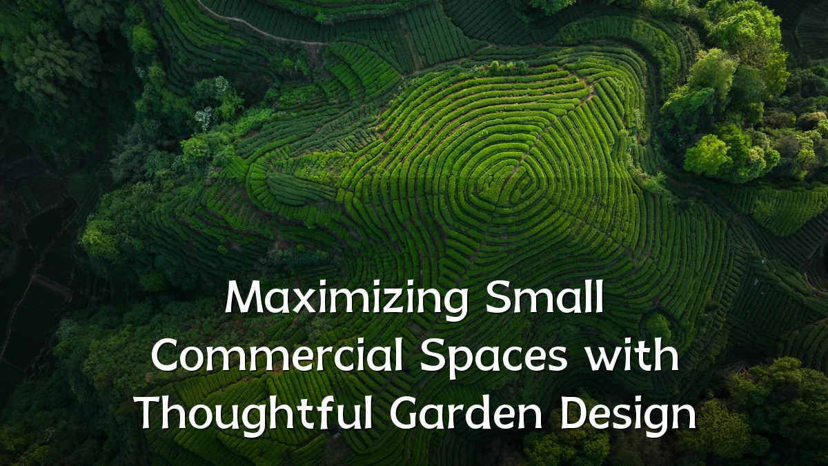 Maximizing Small Commercial Spaces with Thoughtful Garden Design