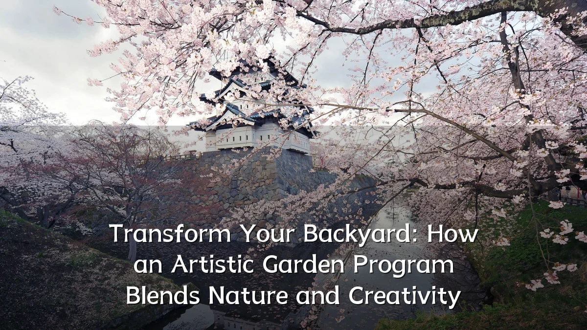 Transform Your Backyard: How an Artistic Garden Program Blends Nature and Creativity