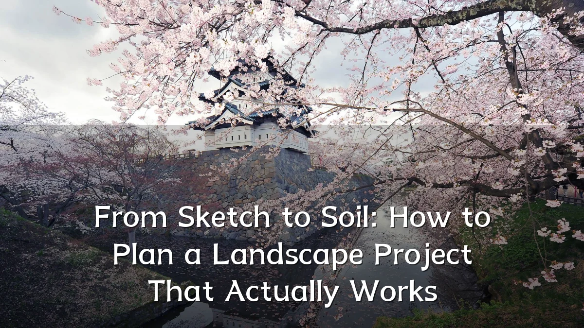 From Sketch to Soil: How to Plan a Landscape Project That Actually Works