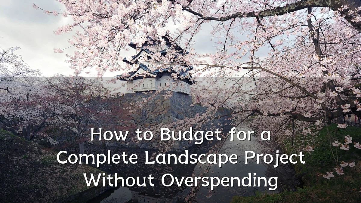 How to Budget for a Complete Landscape Project Without Overspending