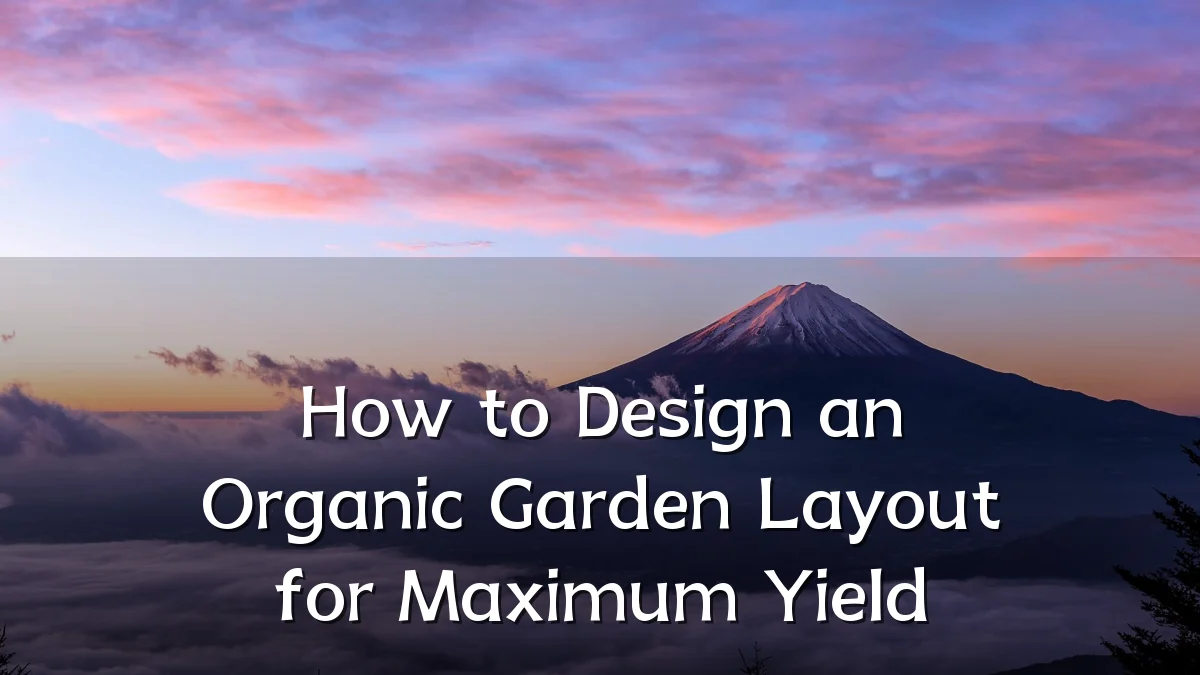 How to Design an Organic Garden Layout for Maximum Yield