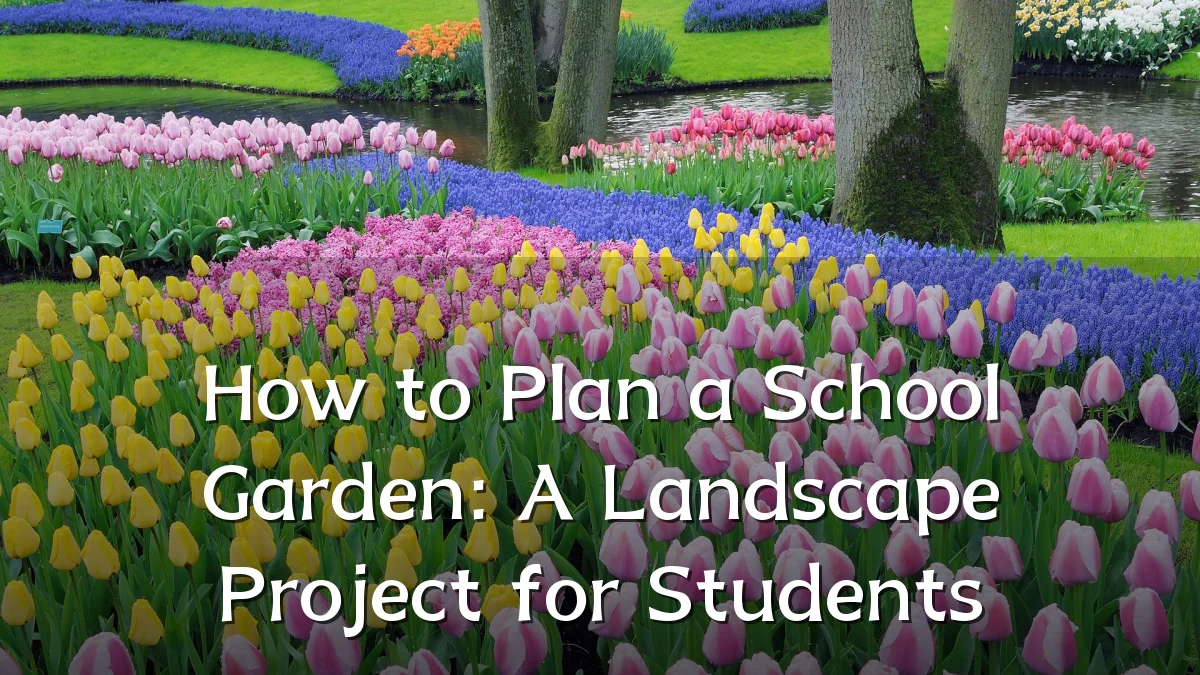 How to Plan a School Garden: A Landscape Project for Students