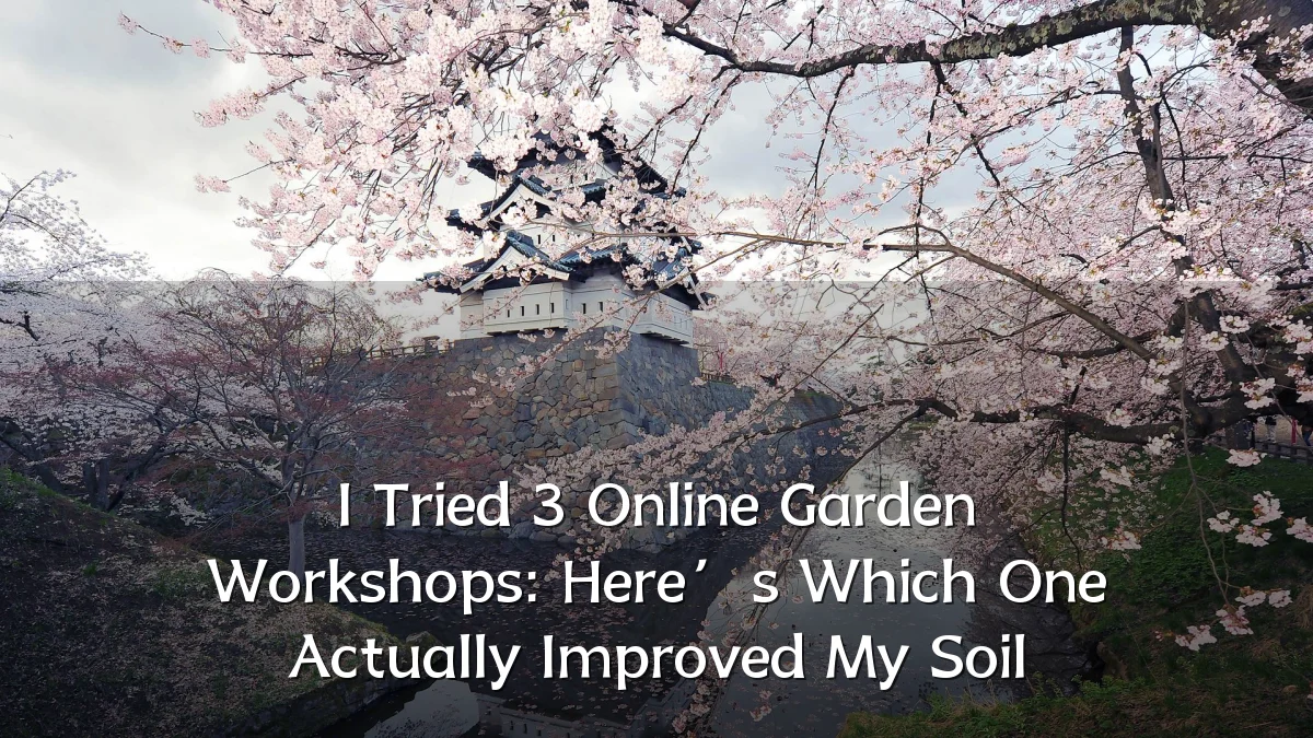 I Tried 3 Online Garden Workshops: Here’s Which One Actually Improved My Soil