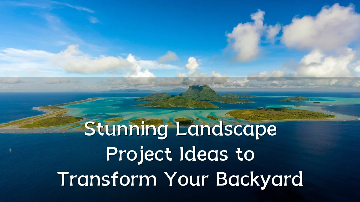 Stunning Landscape Project Ideas to Transform Your Backyard